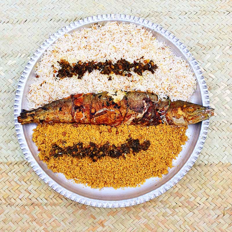 ماهی شیر شکم پر بوشهری