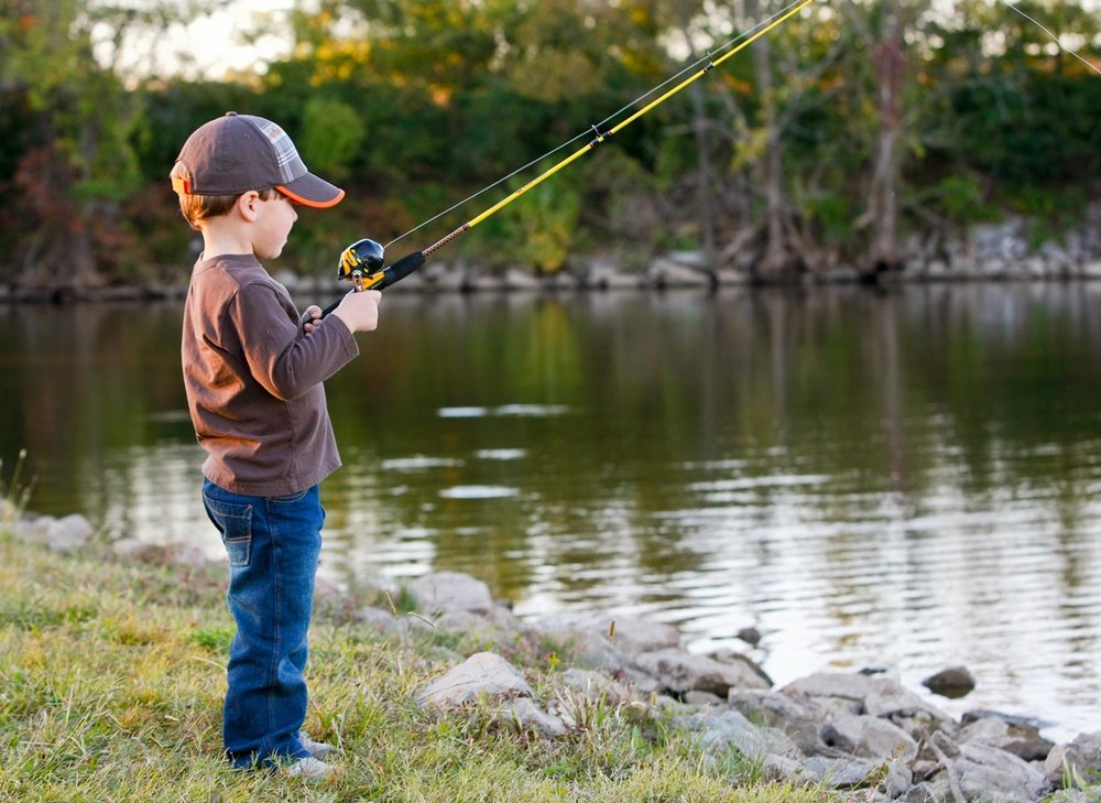 آموزش ماهیگیری به کودکان